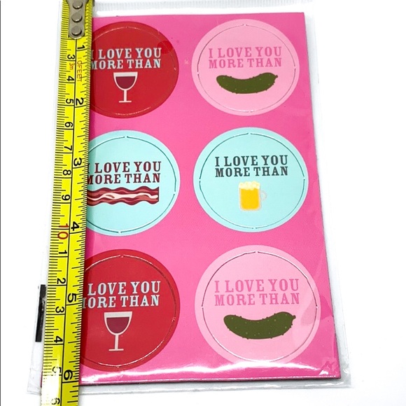 NWT I love you more than Magnets set of 6 - Picture 2 of 3